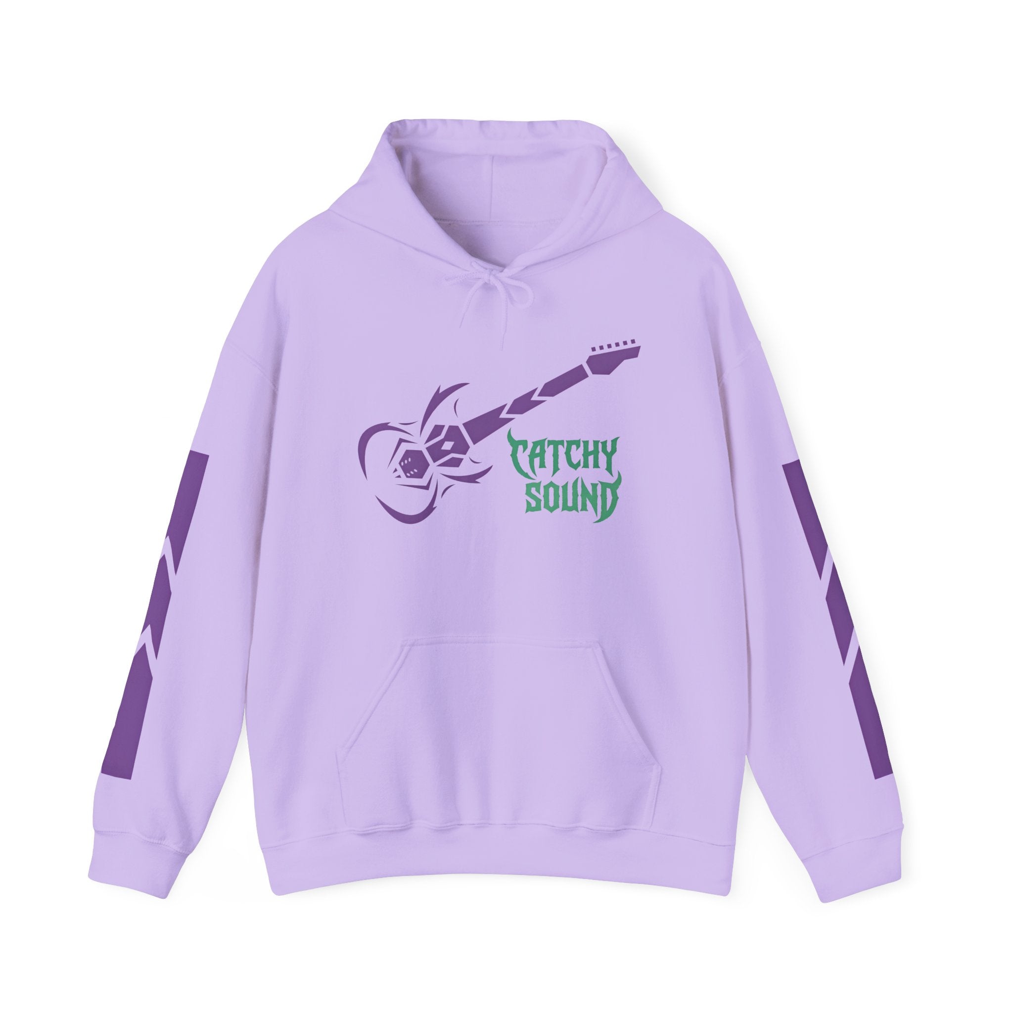 Catchy Sound Electric Guitar Graphic Unisex Hoodie.