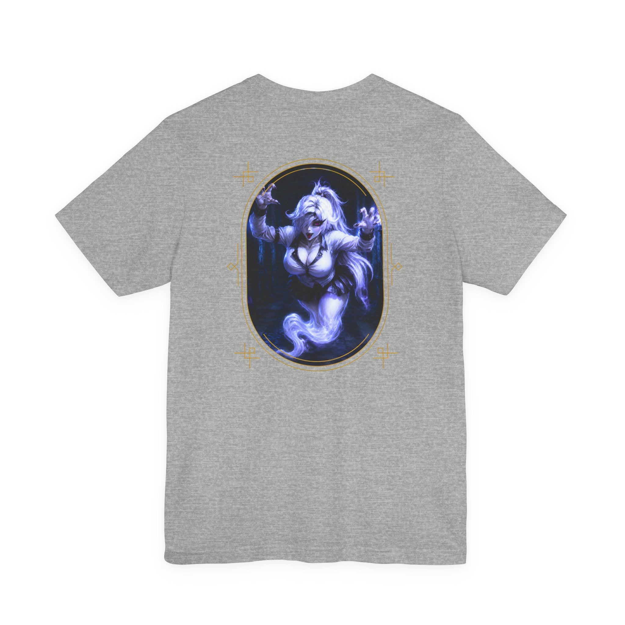 Haunted Beauty Graphic Tee - Anime Streetwear T-Shirt