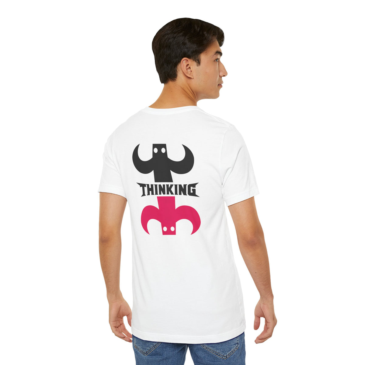 Minimalist Figures "DOING and THINKING" Graphic Tee
