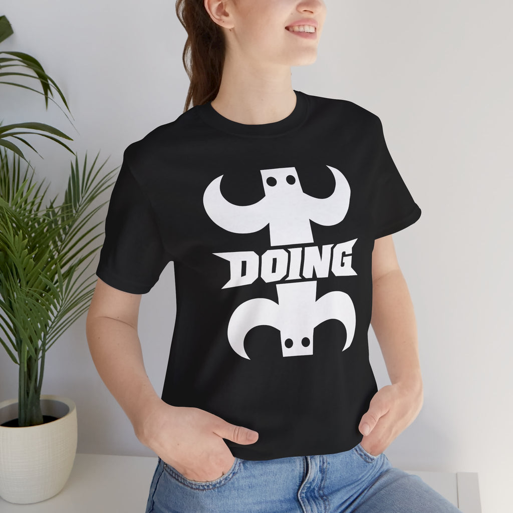 Minimalist Figures "DOING and THINKING" Graphic Tee