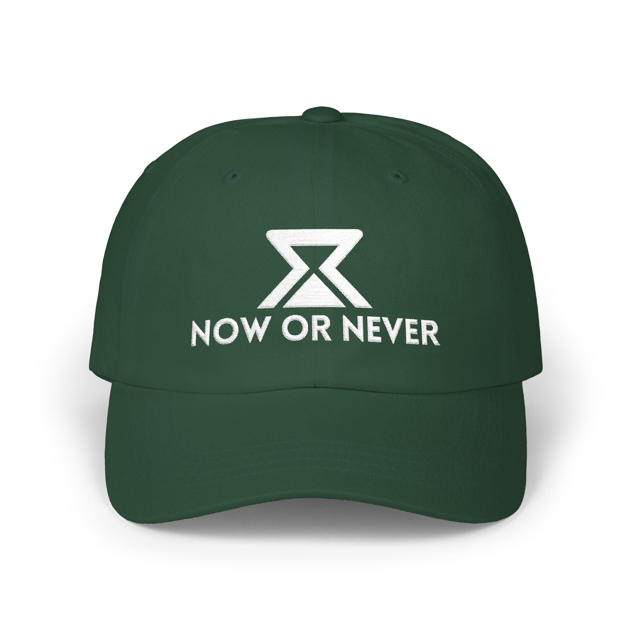 Motivational Hourglass-Style Hat.