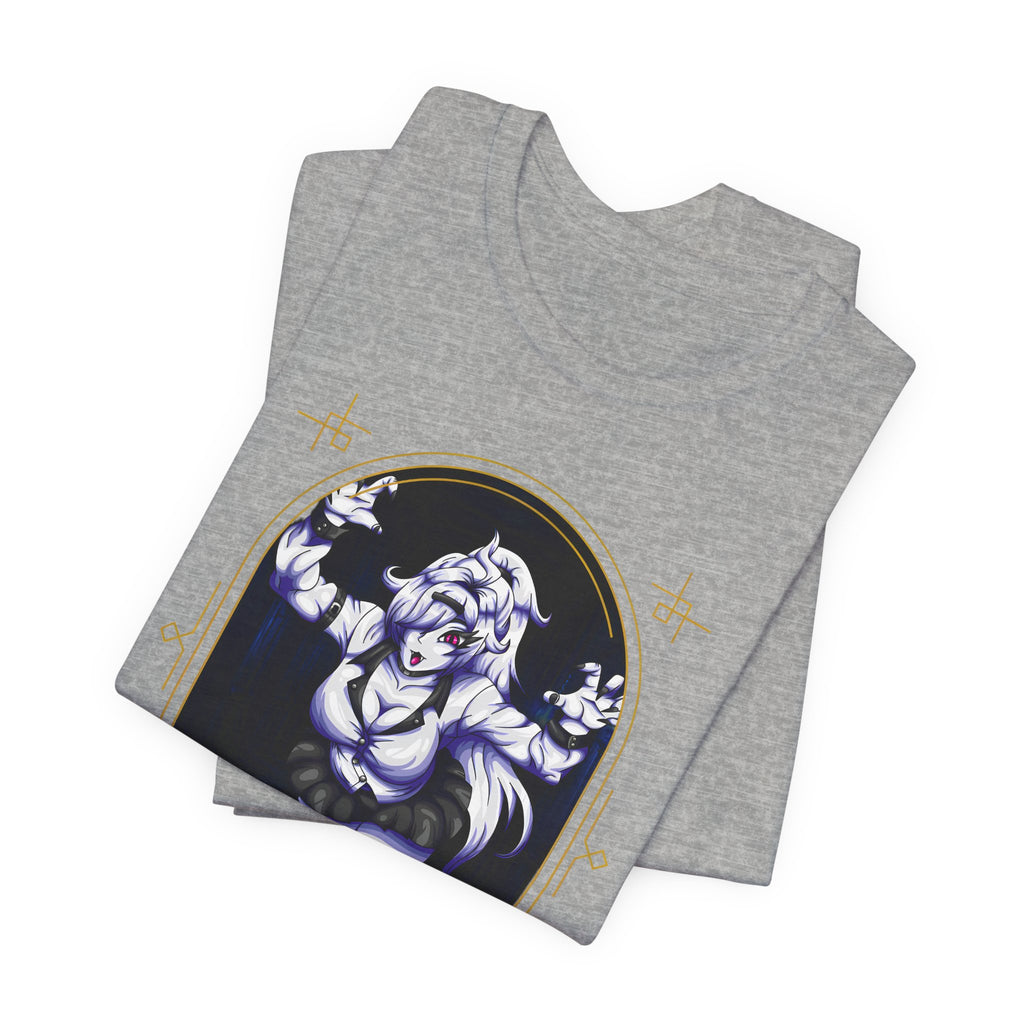 Haunted Beauty Graphic Tee - Anime Streetwear T-Shirt