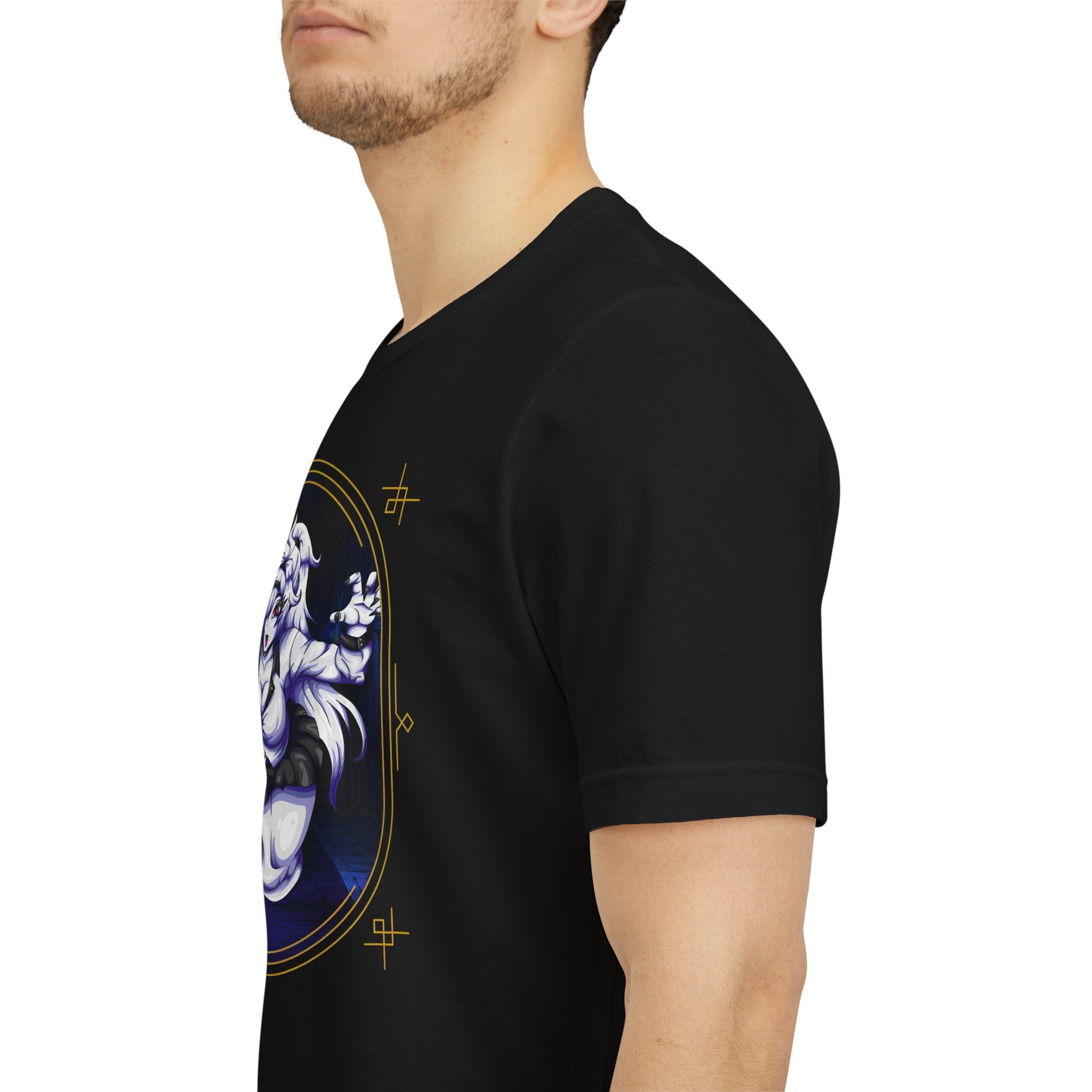 Haunted Beauty Graphic Tee - Anime Streetwear T-Shirt