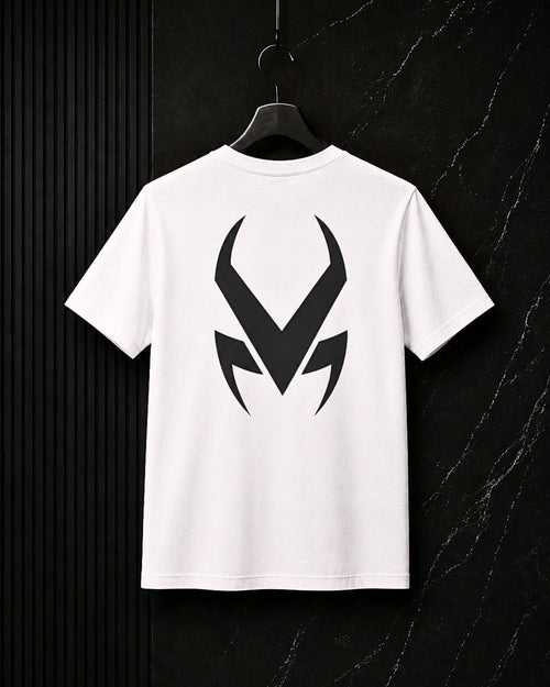 Minimalist Reversible Horns Graphic Tee.