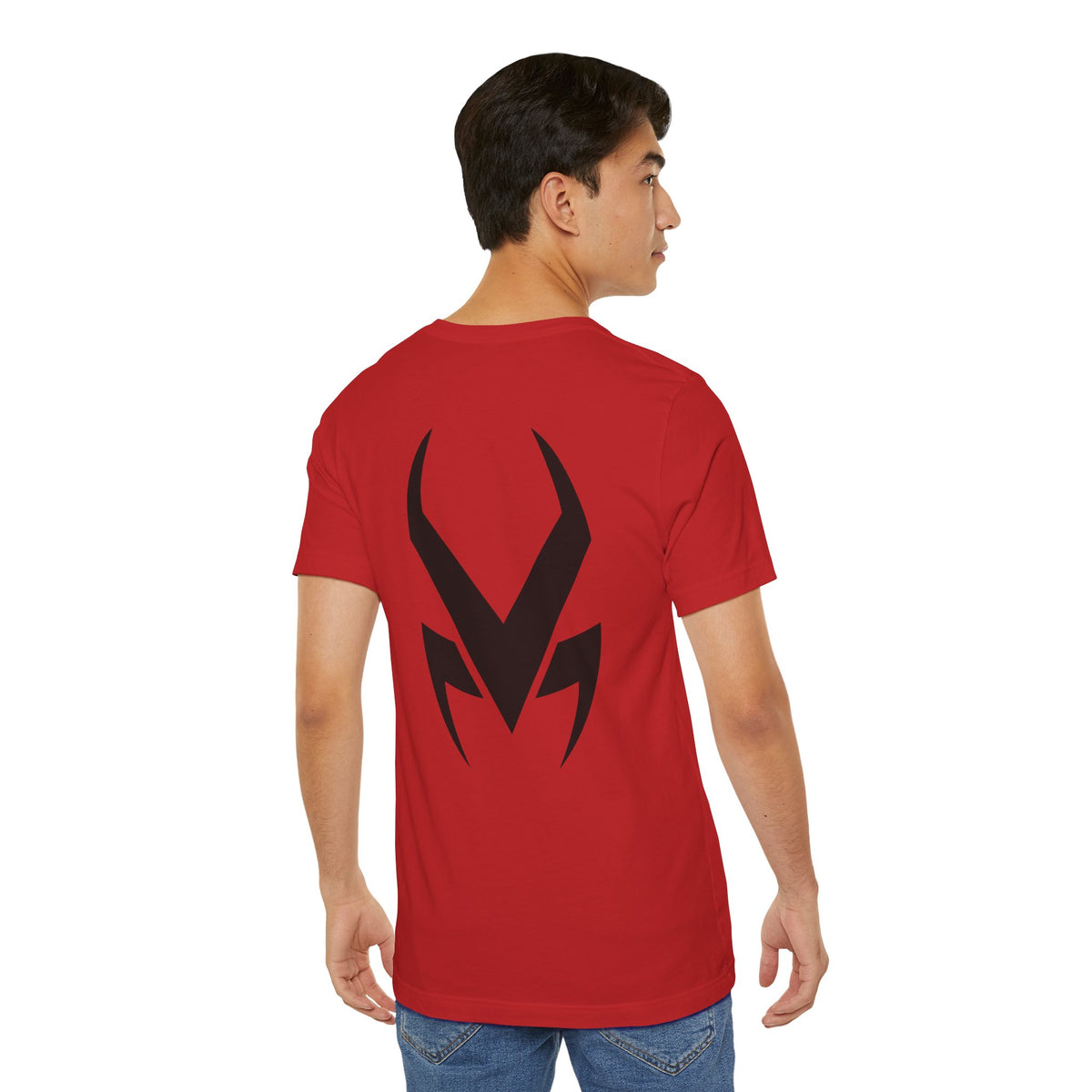 Minimalist Reversible Horns Graphic Tee.