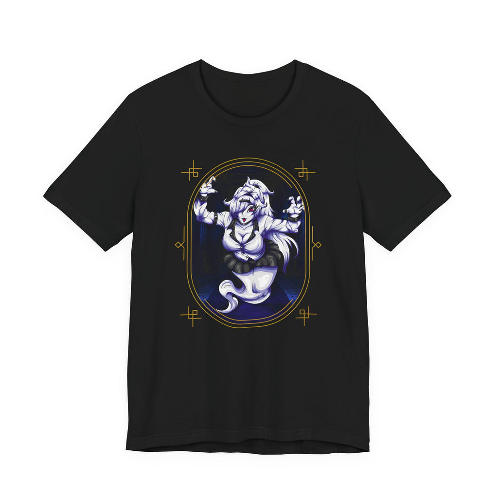 Haunted Beauty Graphic Tee - Anime Streetwear T-Shirt