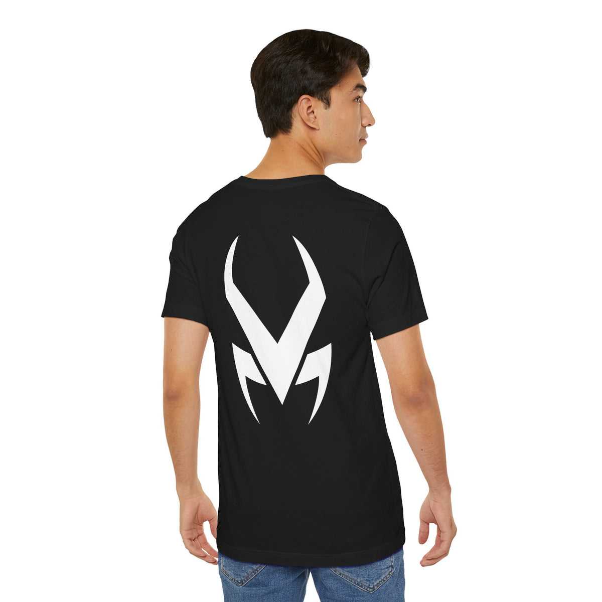 Minimalist Reversible Horns Graphic Tee.