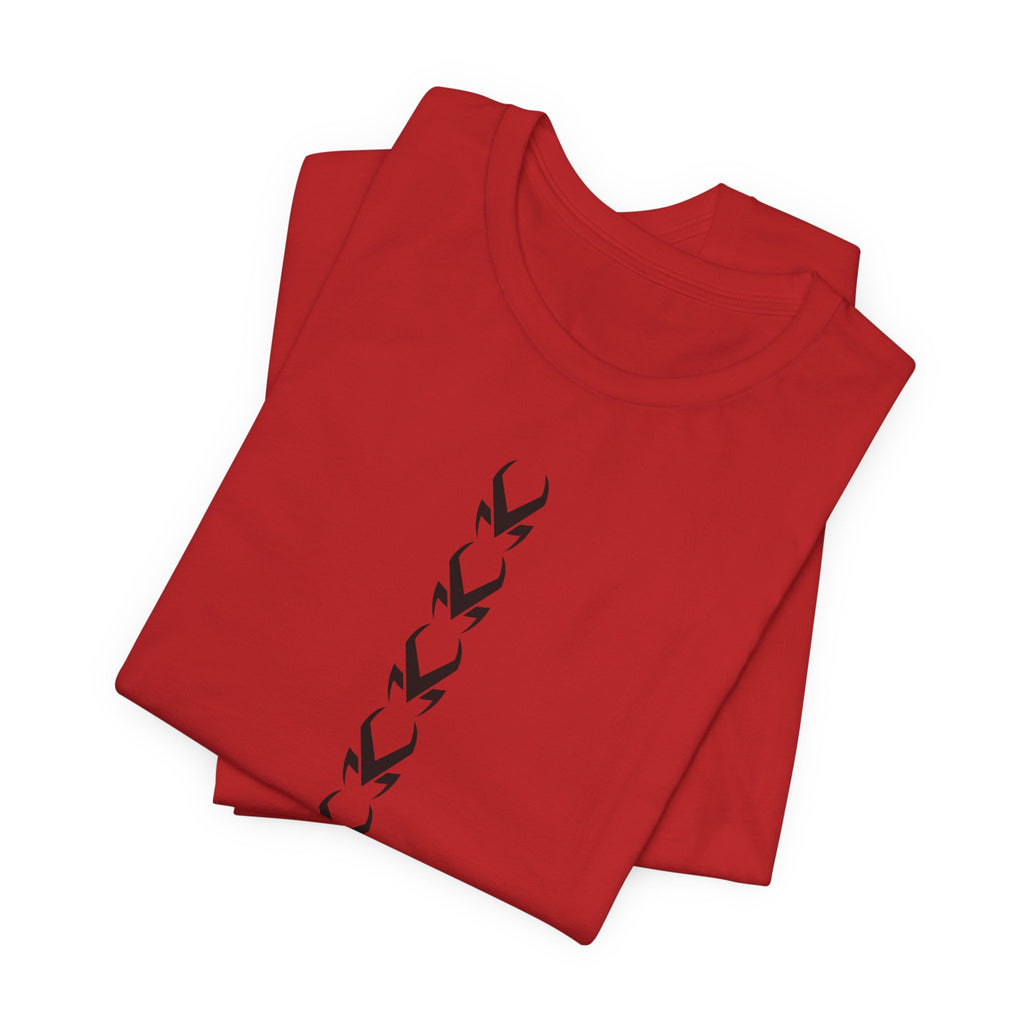 Minimalist Reversible Horns Graphic Tee.