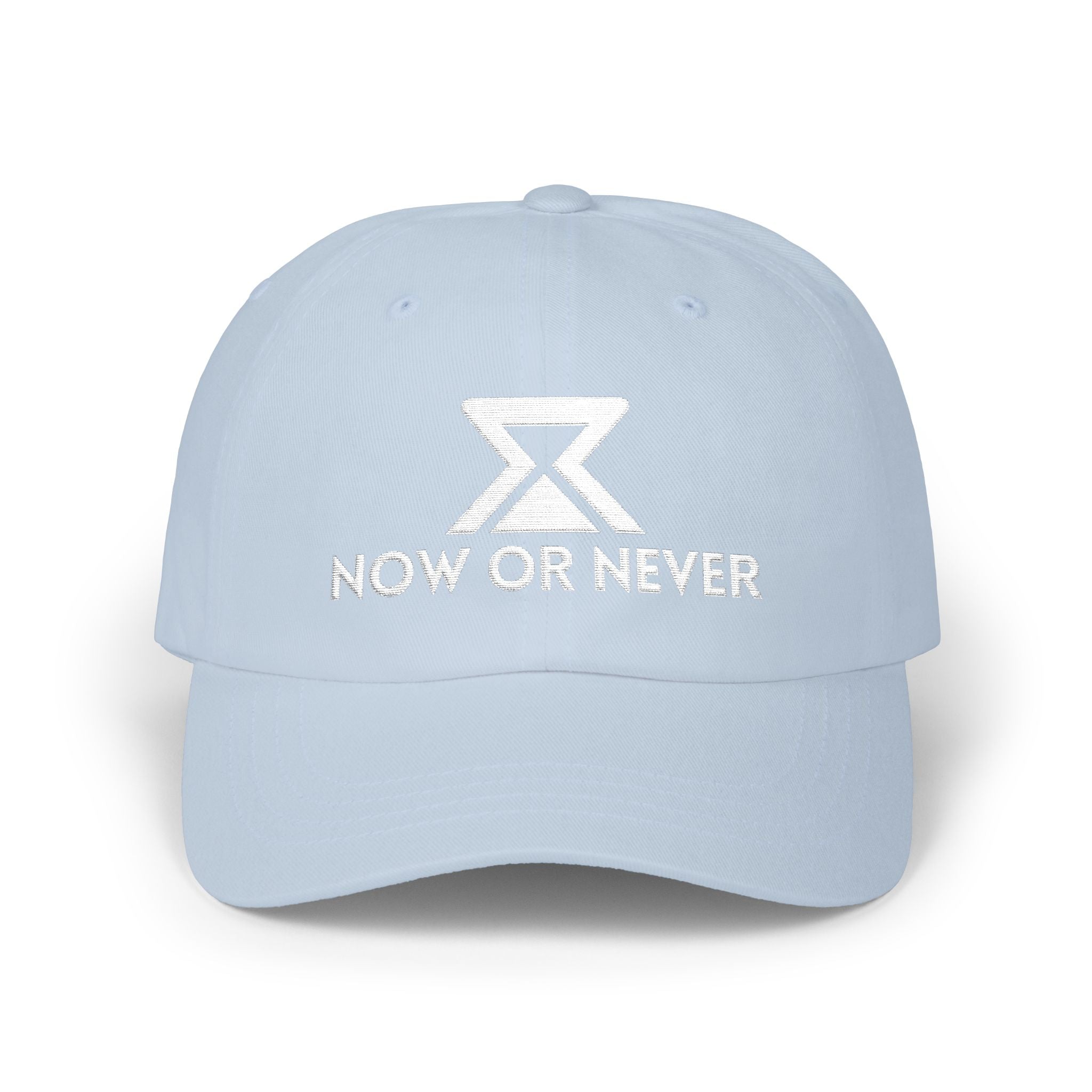 Motivational Hourglass-Style Hat.