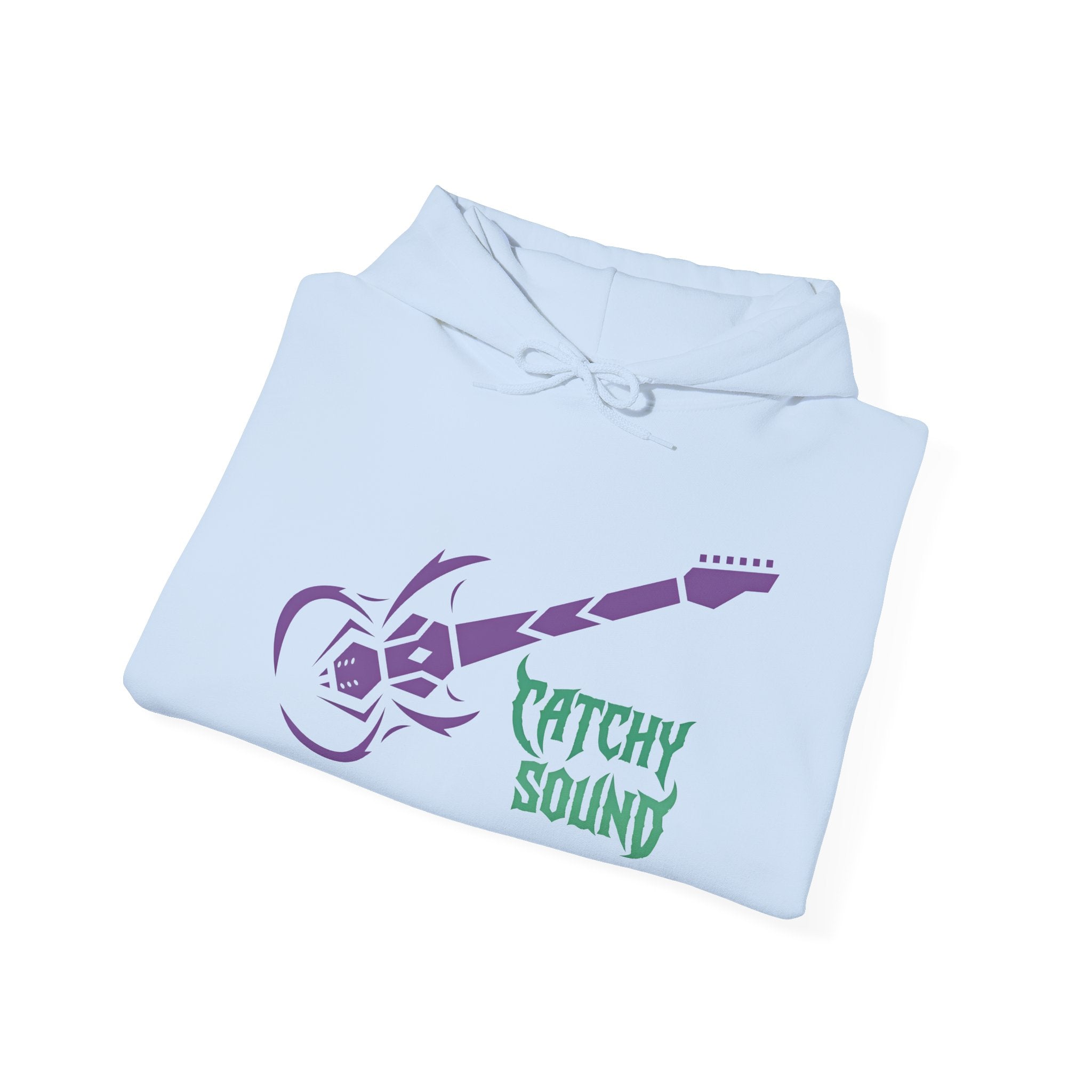 Catchy Sound Electric Guitar Graphic Unisex Hoodie.