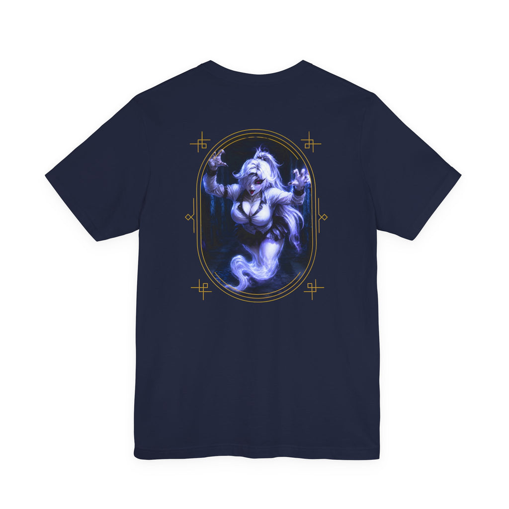 Haunted Beauty Graphic Tee - Anime Streetwear T-Shirt