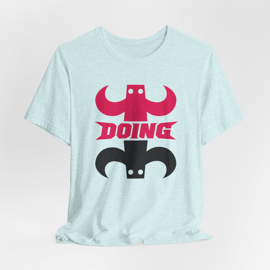 Minimalist Figures "DOING and THINKING" Graphic Tee