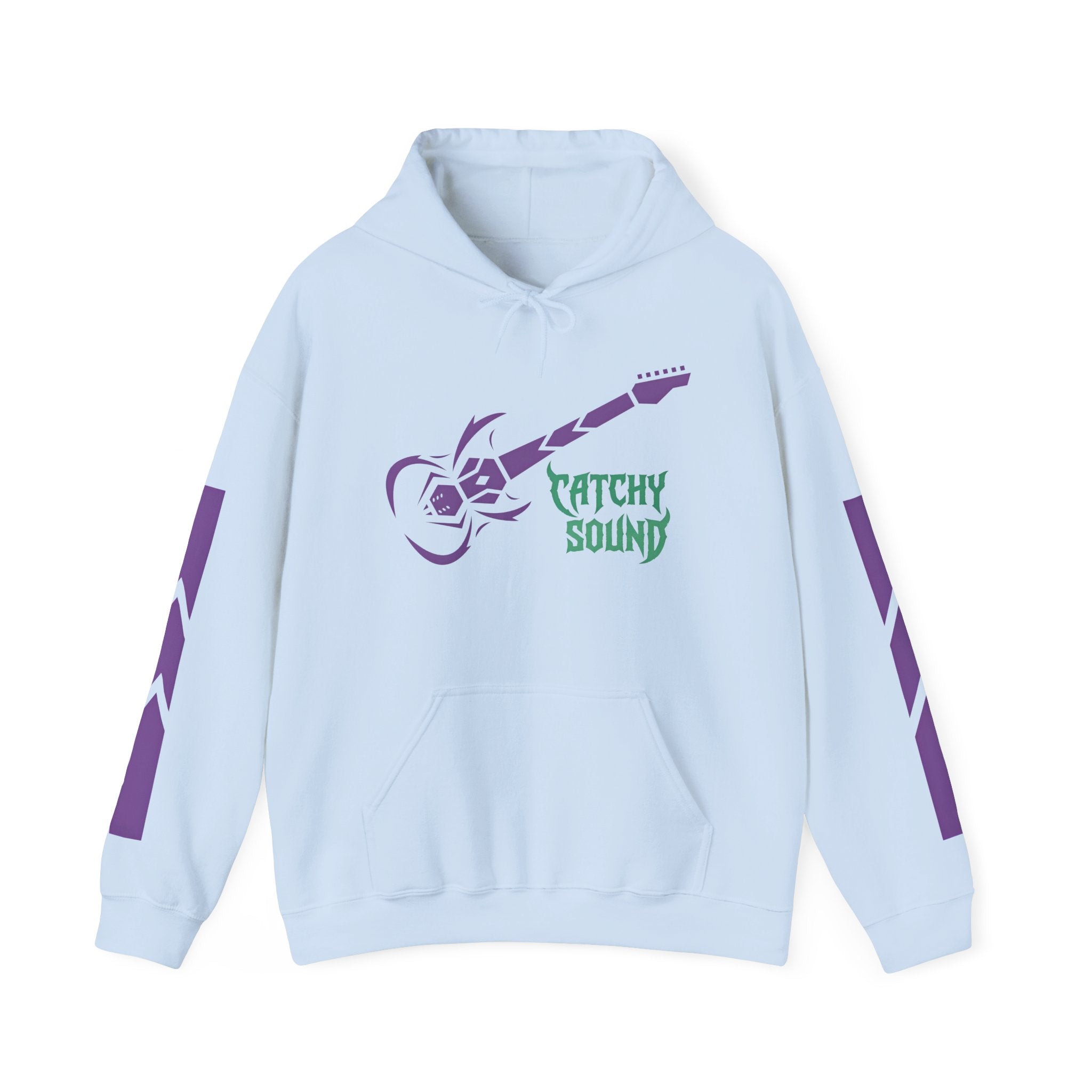 Catchy Sound Electric Guitar Graphic Unisex Hoodie.