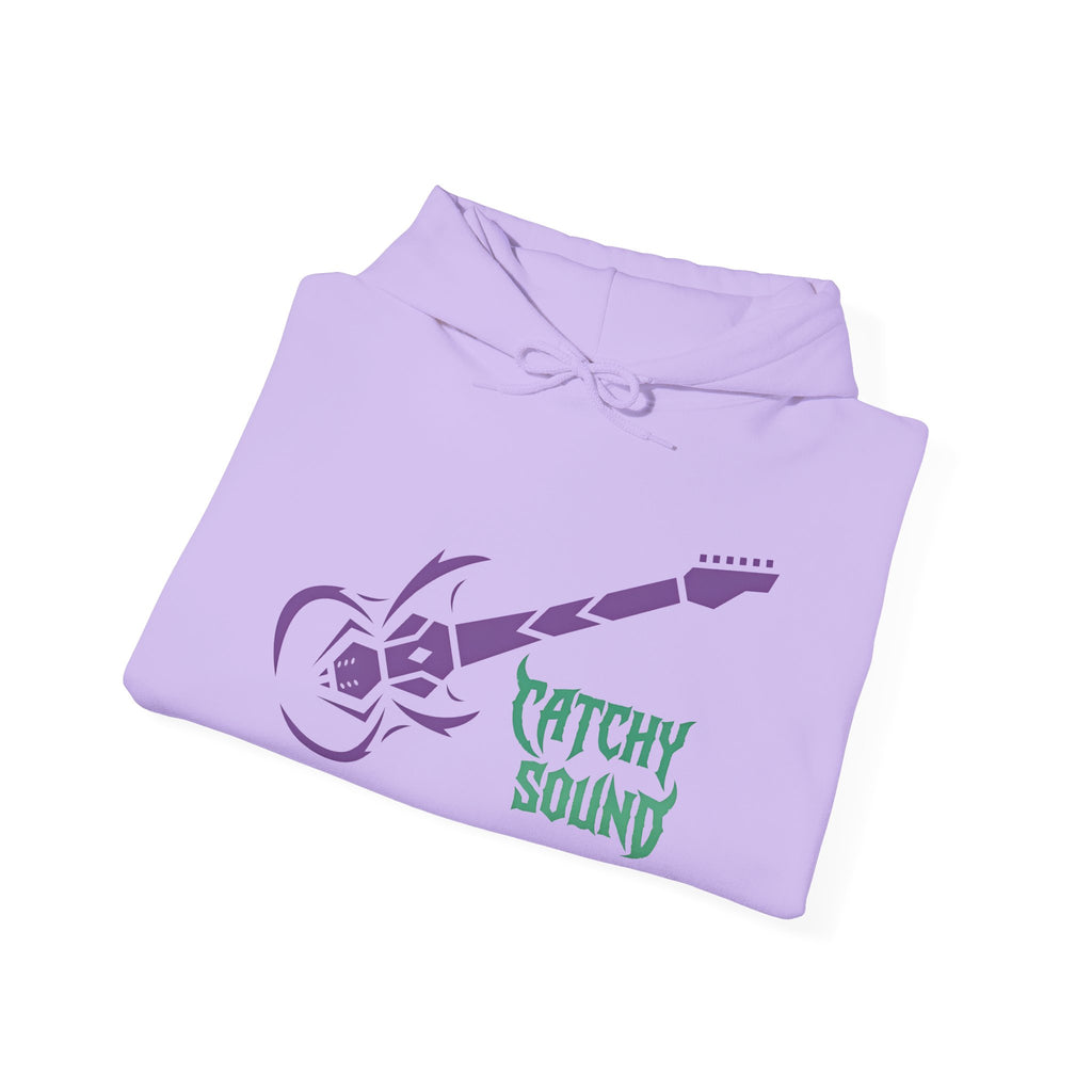 Catchy Sound Electric Guitar Graphic Unisex Hoodie.