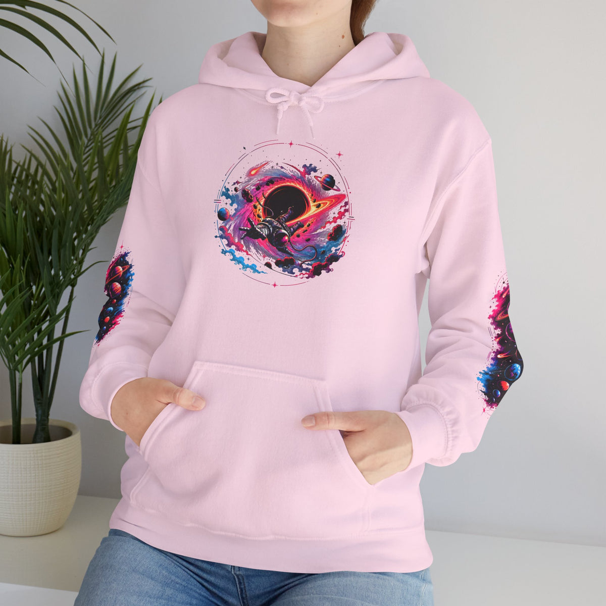 Event Horizon Black Hole Unisex Hoodie.