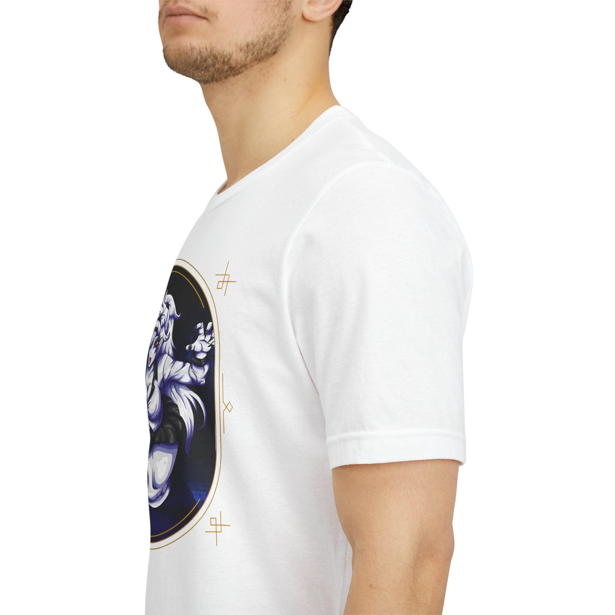 Haunted Beauty Graphic Tee - Anime Streetwear T-Shirt