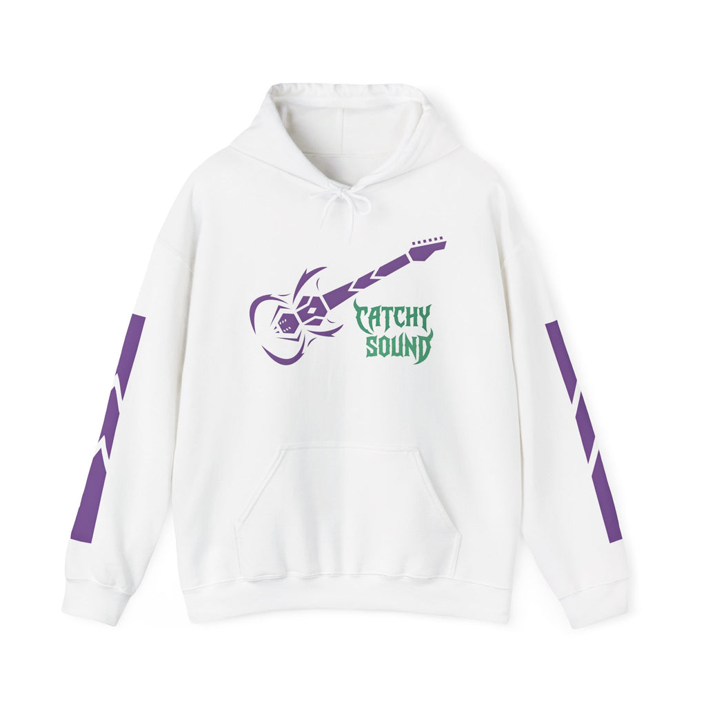Catchy Sound Electric Guitar Graphic Unisex Hoodie.