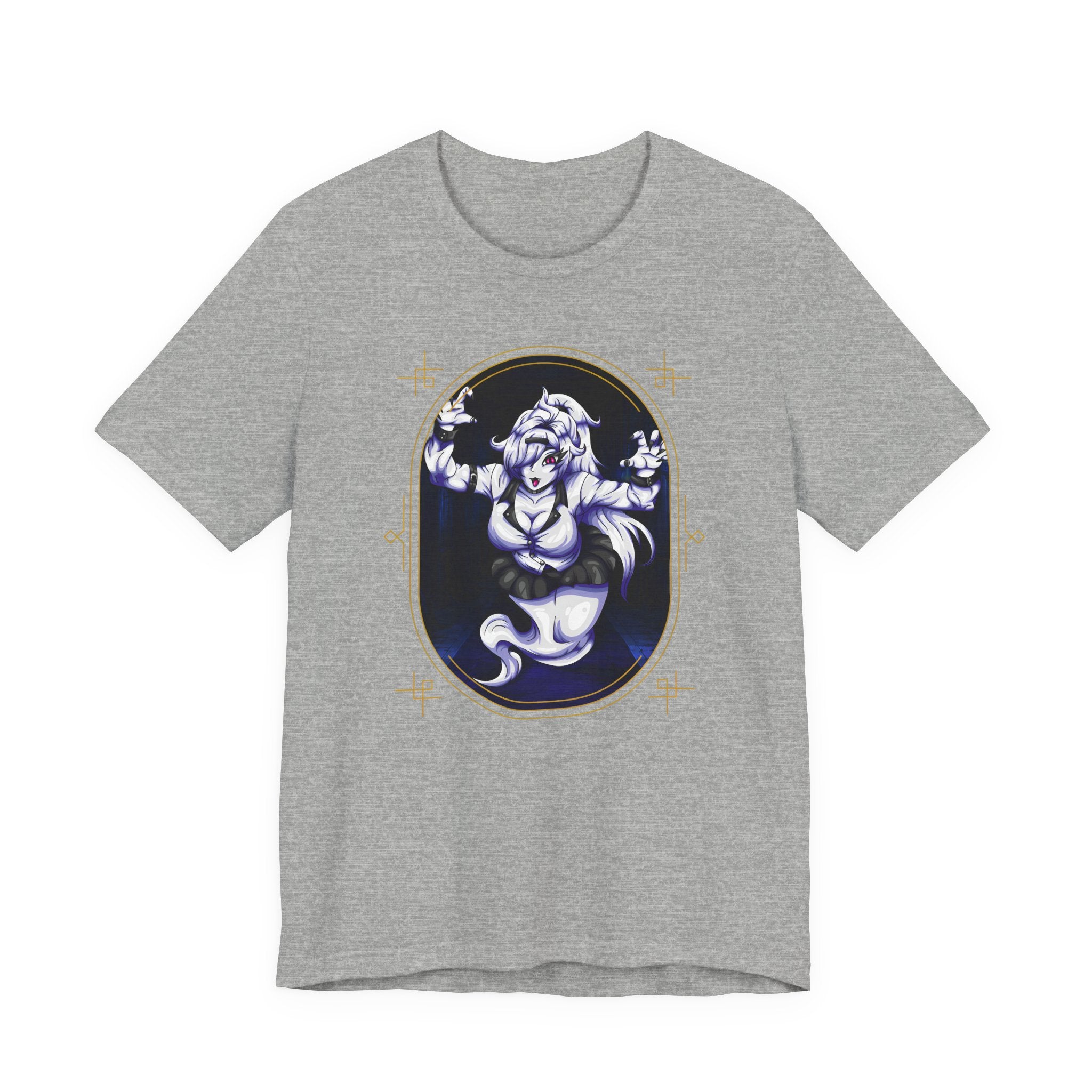 Haunted Beauty Graphic Tee - Anime Streetwear T-Shirt