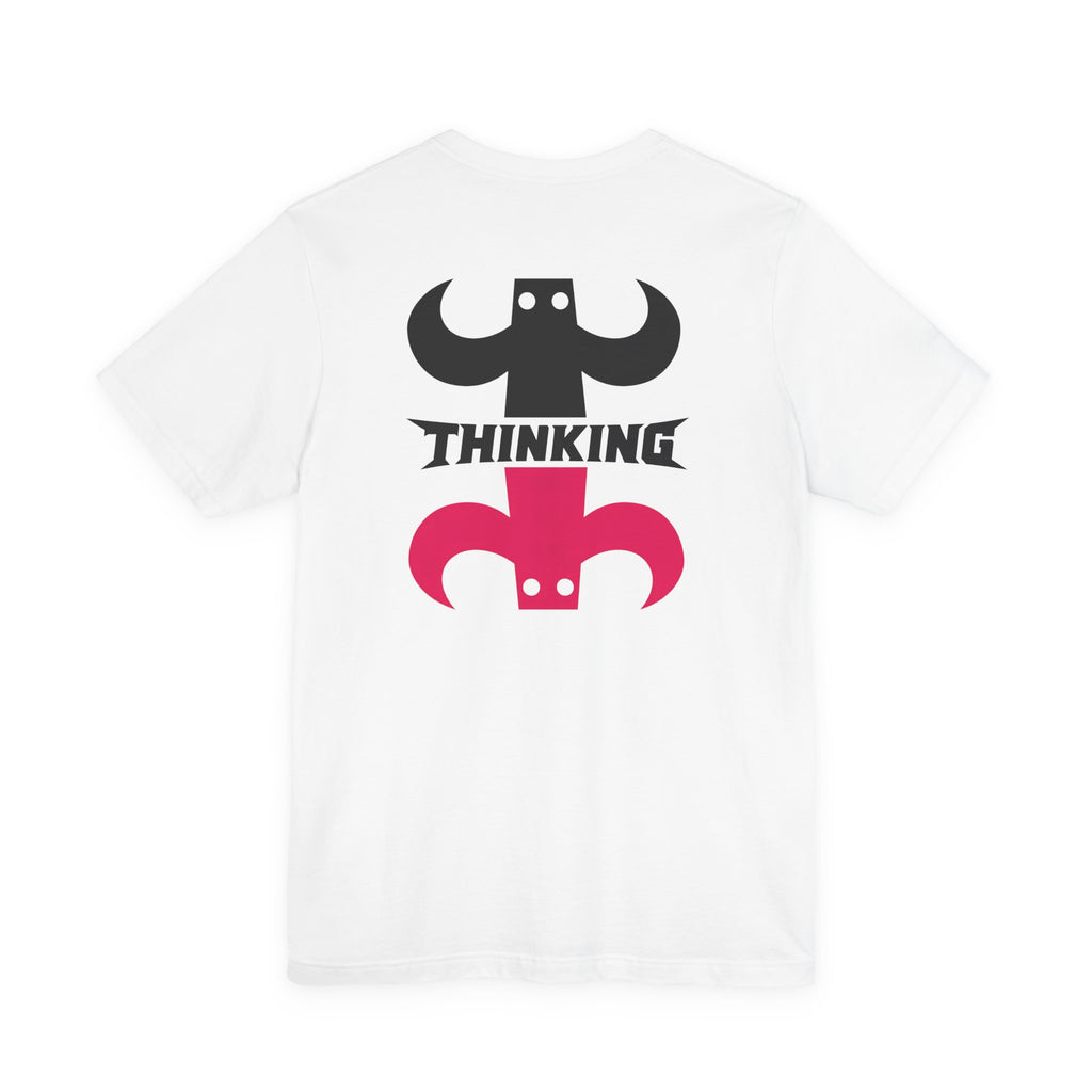 Minimalist Figures "DOING and THINKING" Graphic Tee