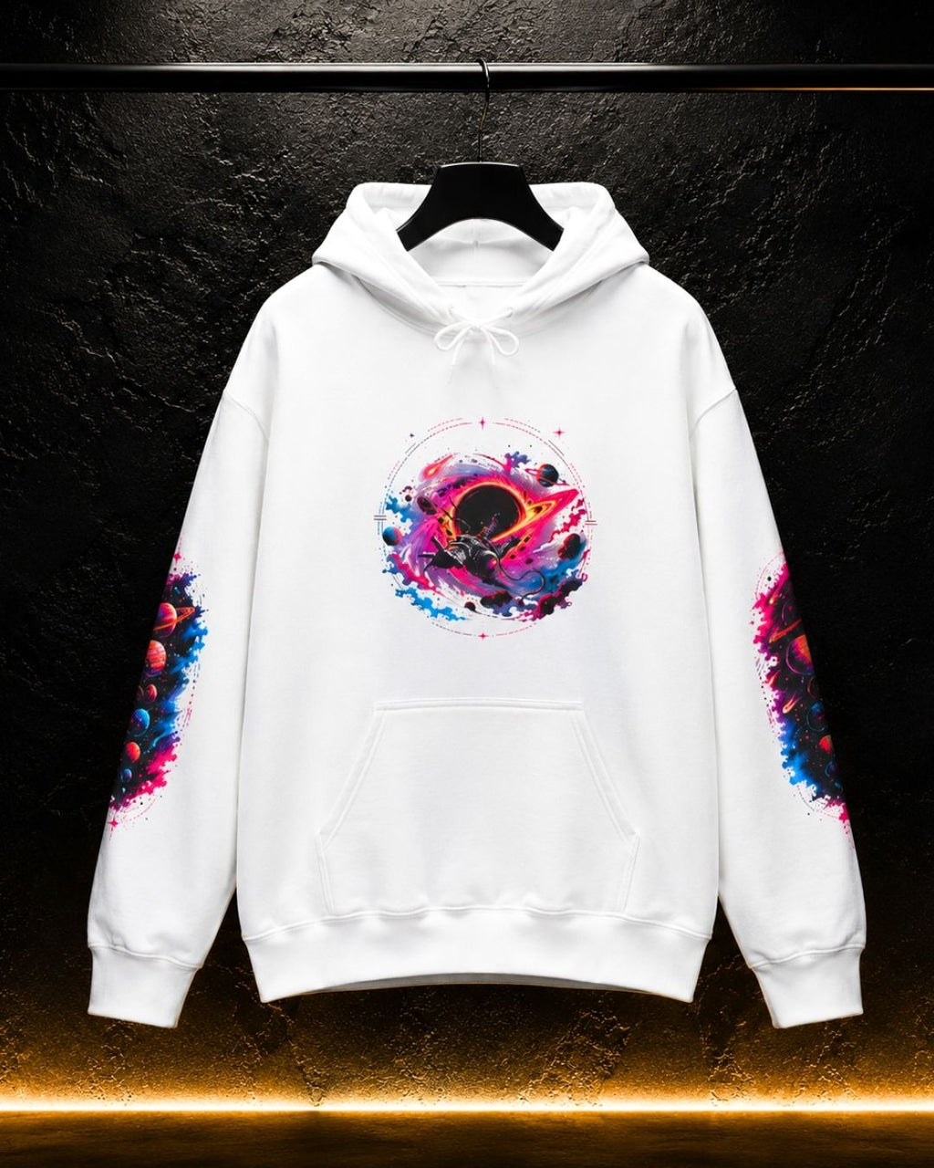 Event Horizon Black Hole Unisex Hoodie.