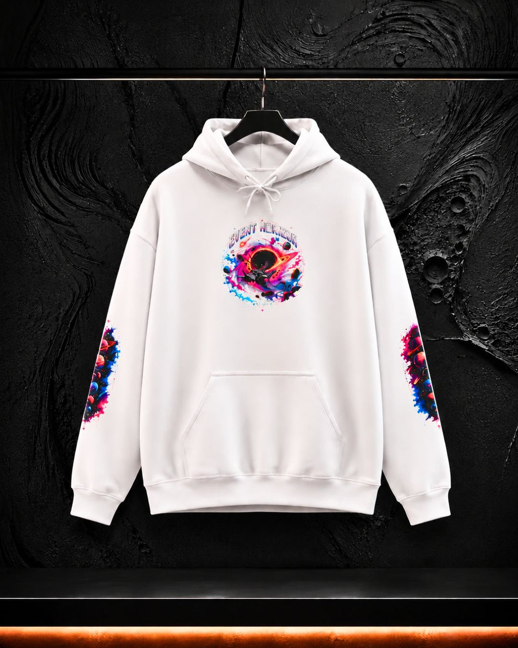 Event Horizon Black Hole Unisex Hoodie.