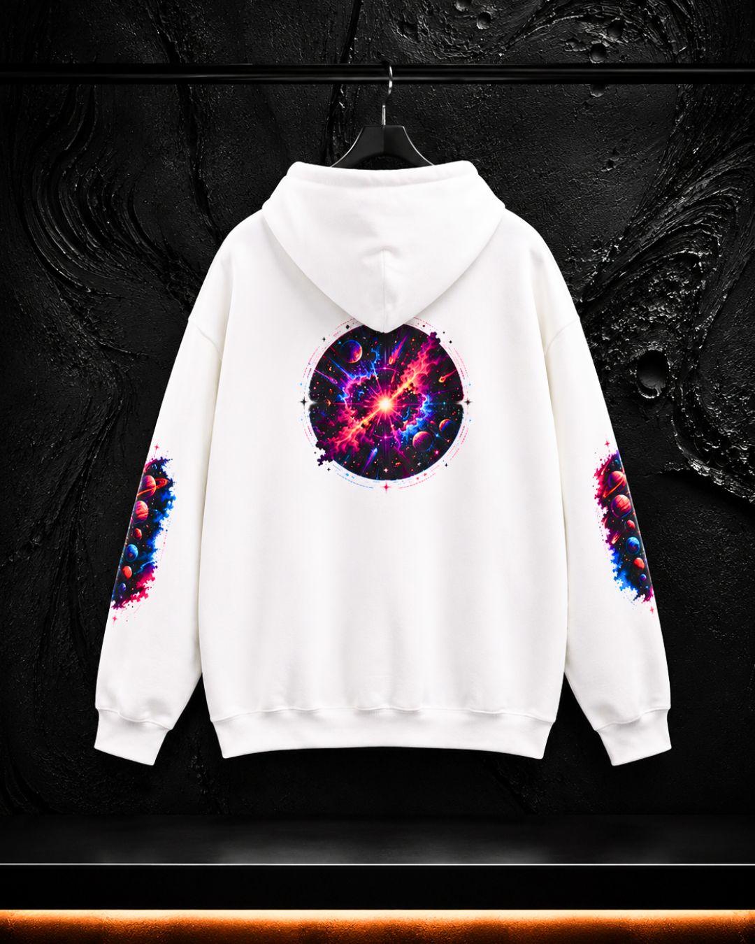 Event Horizon Black Hole Unisex Hoodie.