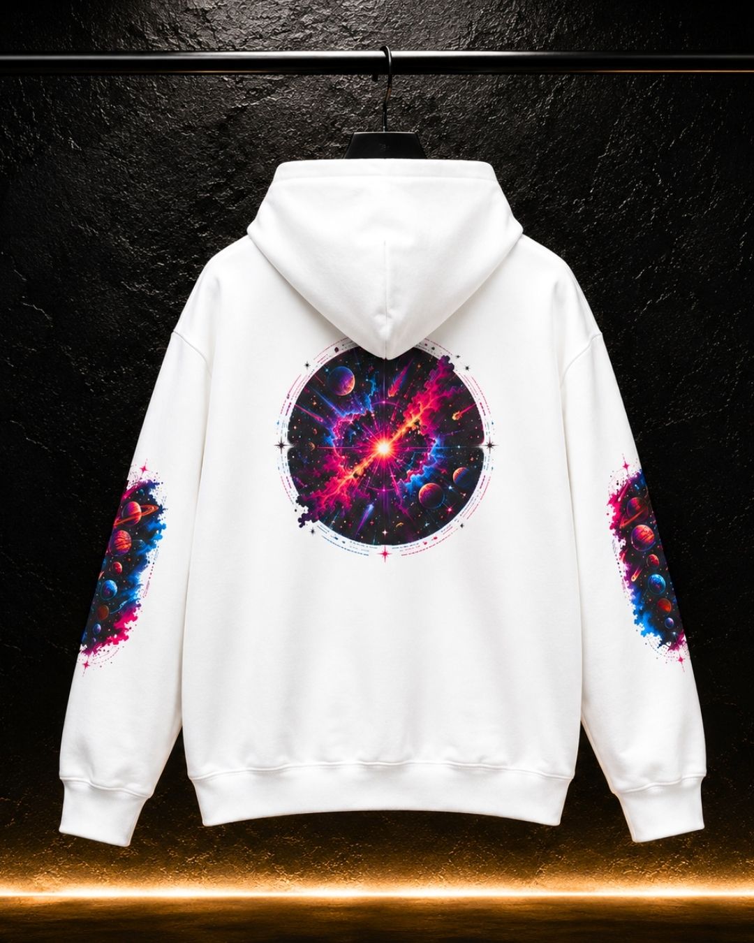 Event Horizon Black Hole Unisex Hoodie.