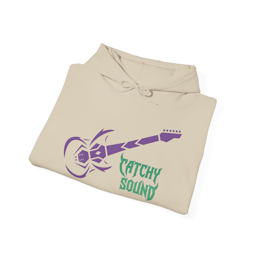 Catchy Sound Electric Guitar Graphic Unisex Hoodie.