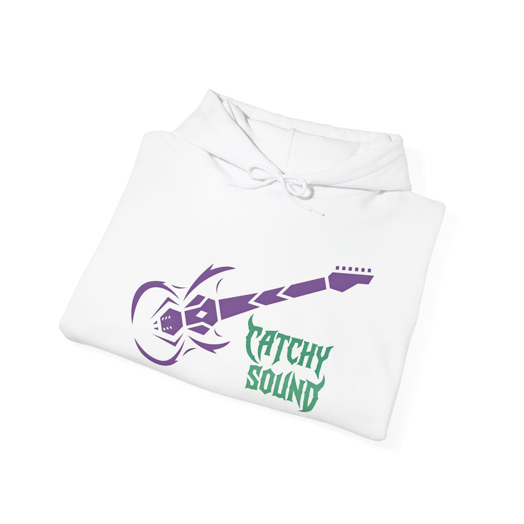 Catchy Sound Electric Guitar Graphic Unisex Hoodie.