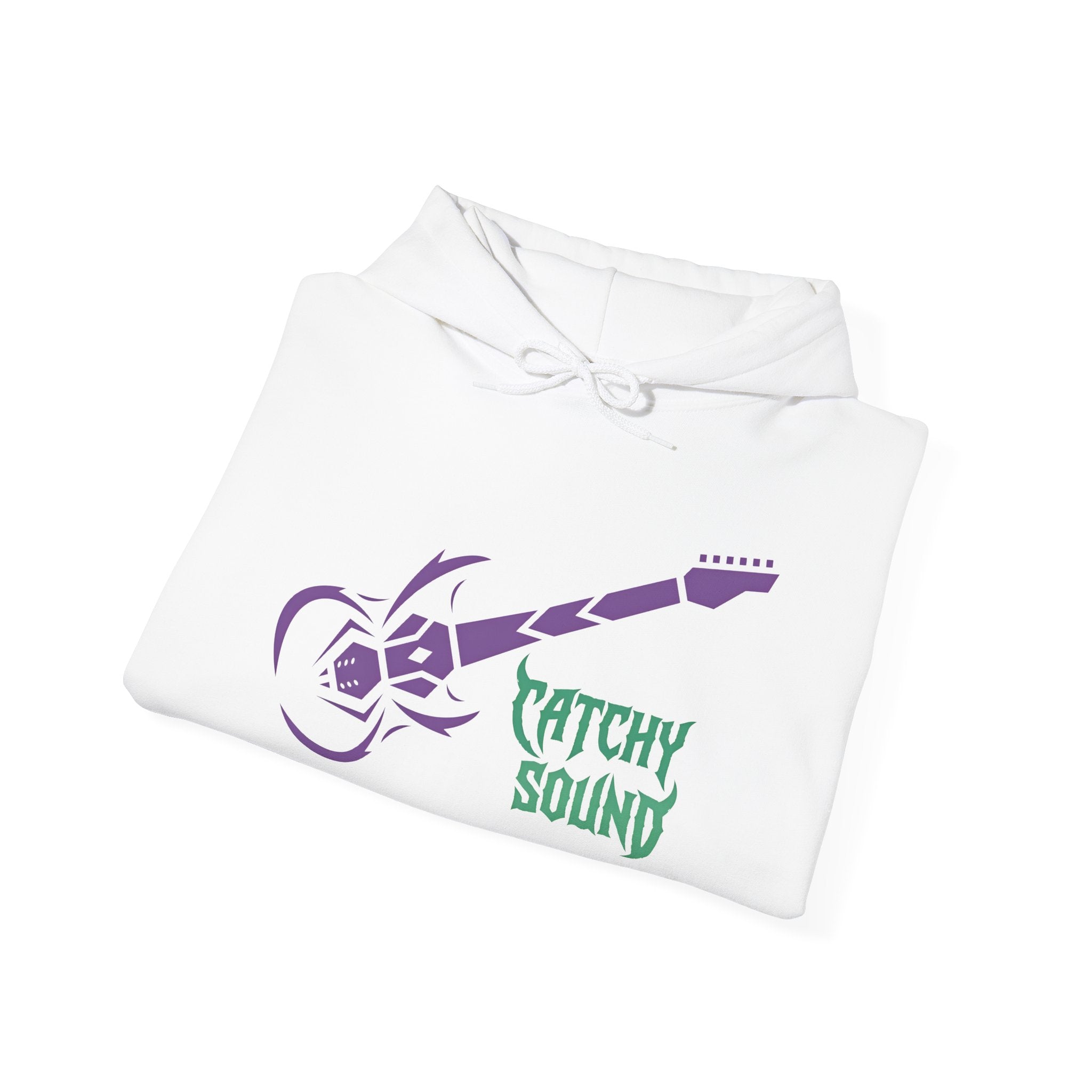 Catchy Sound Electric Guitar Graphic Unisex Hoodie.
