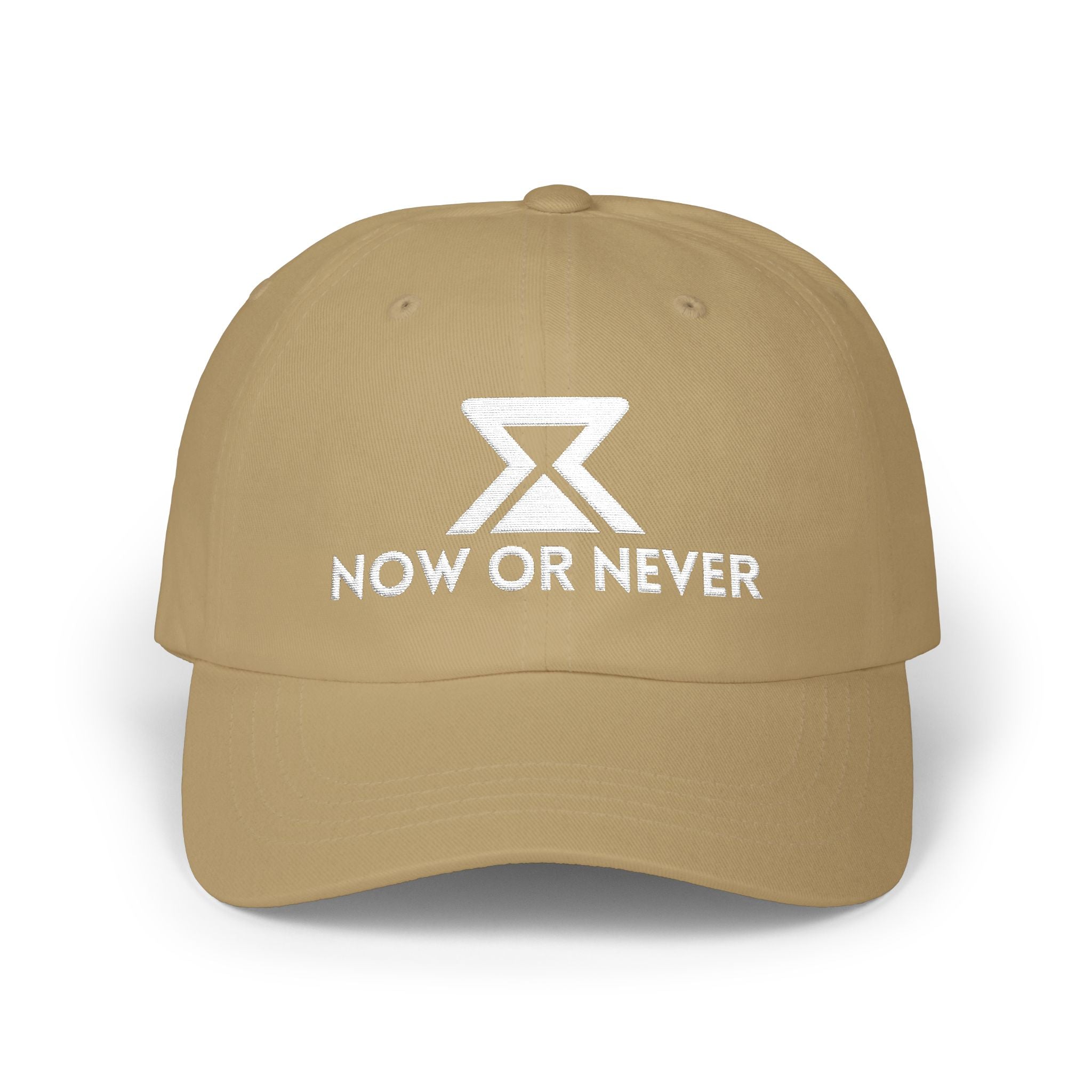 Motivational Hourglass-Style Hat.
