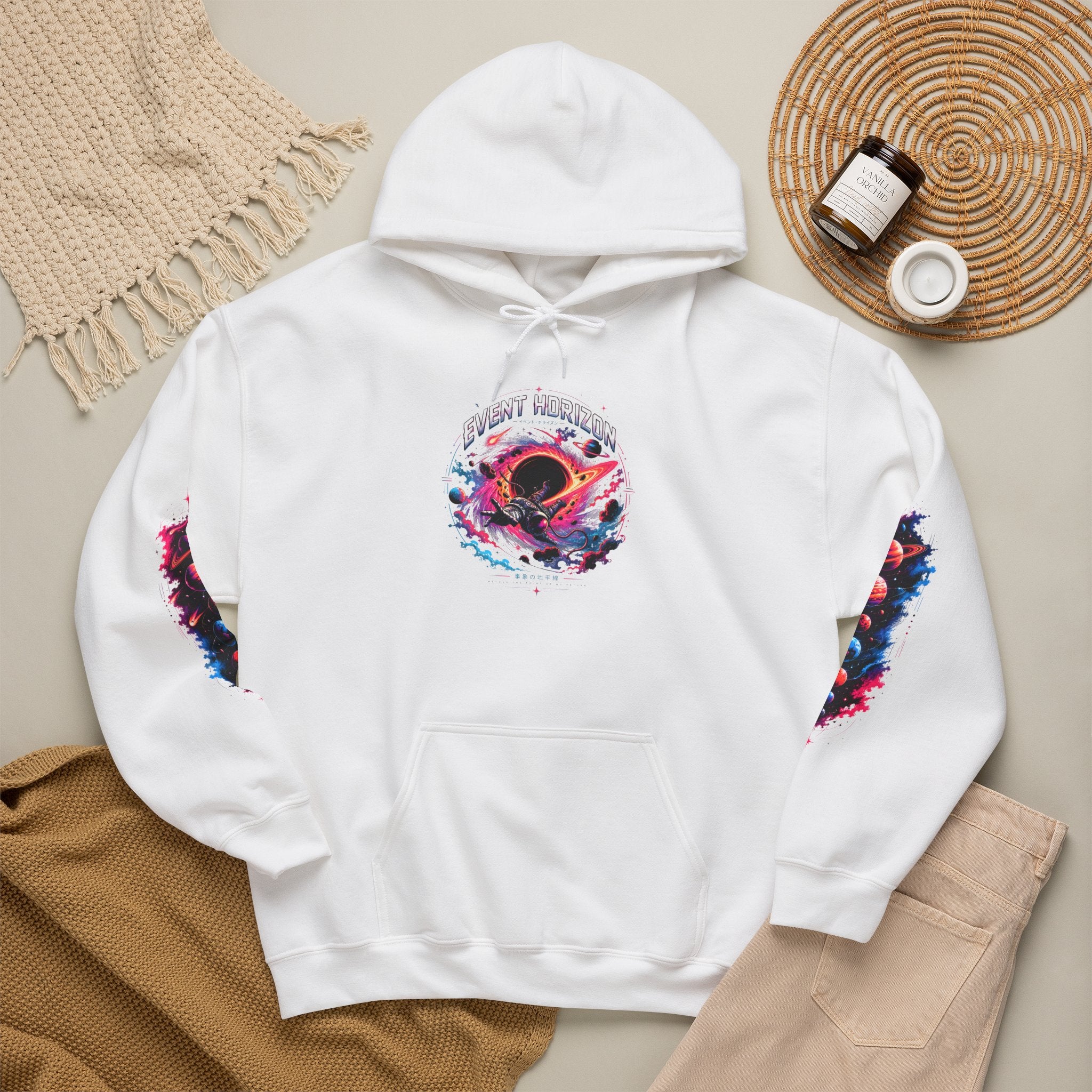 Event Horizon Black Hole Unisex Hoodie.