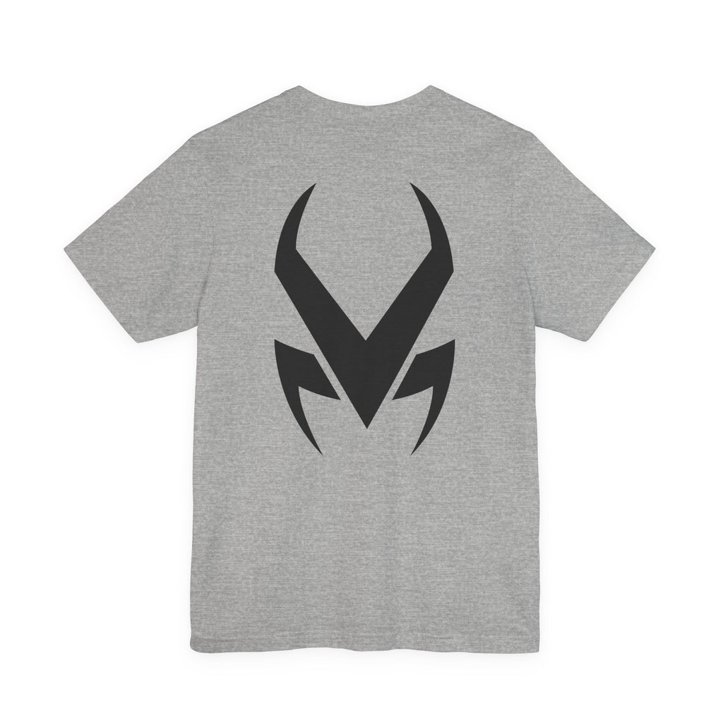 Minimalist Reversible Horns Graphic Tee.