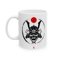 Minimalist Samurai Ceramic Mug (11oz, 15oz).