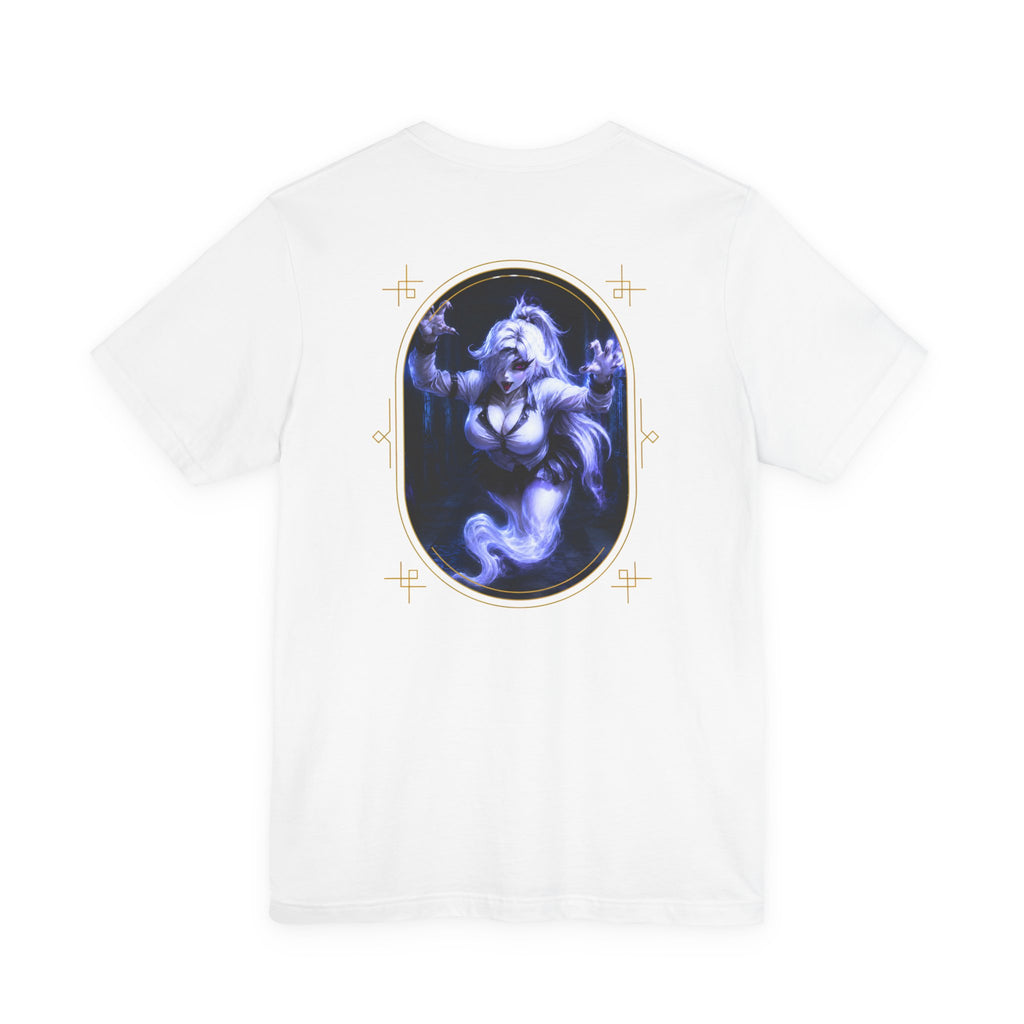 Haunted Beauty Graphic Tee - Anime Streetwear T-Shirt