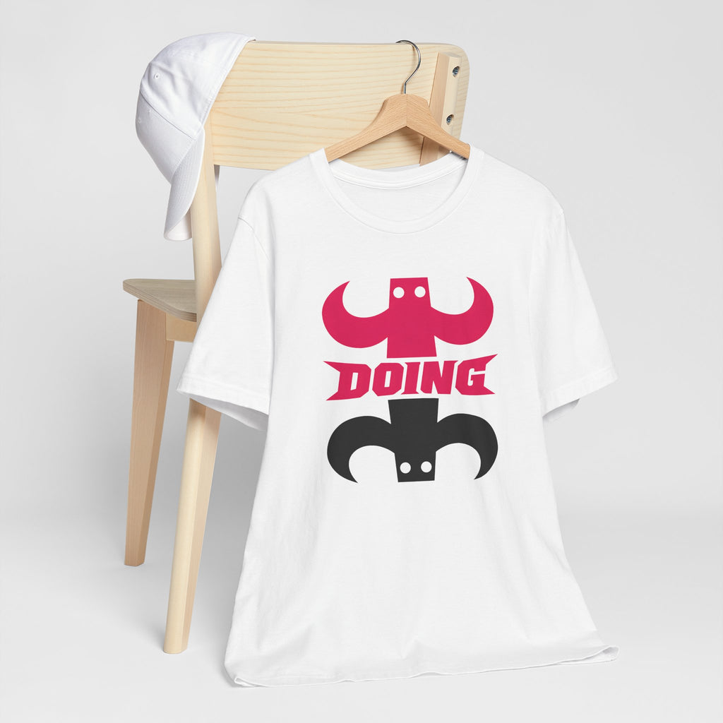 Minimalist Figures "DOING and THINKING" Graphic Tee