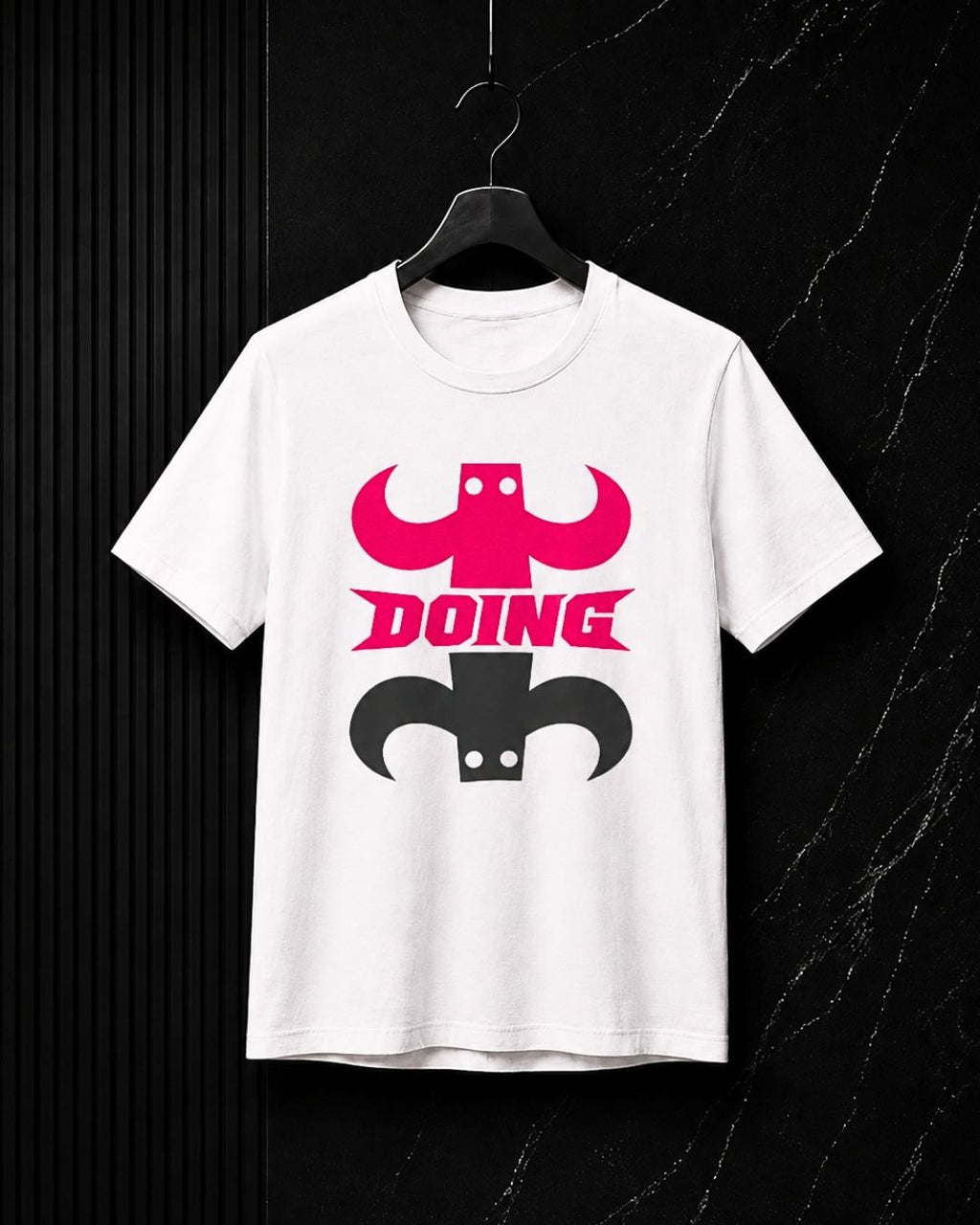 Minimalist Figures "DOING and THINKING" Graphic Tee