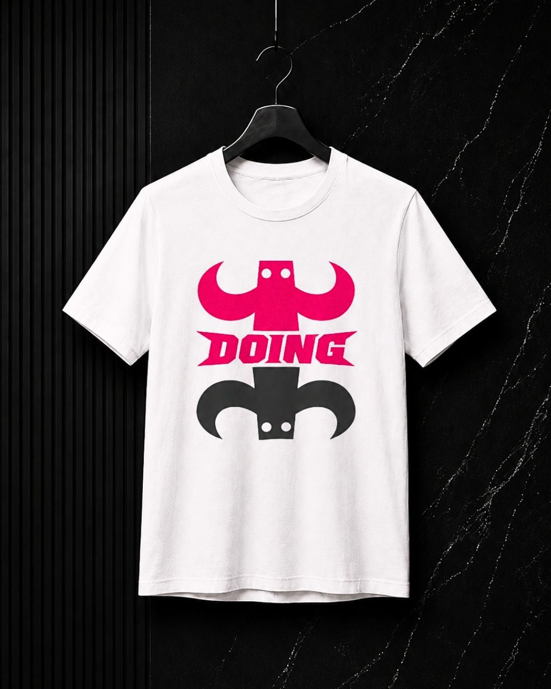 Minimalist Figures "DOING and THINKING" Graphic Tee