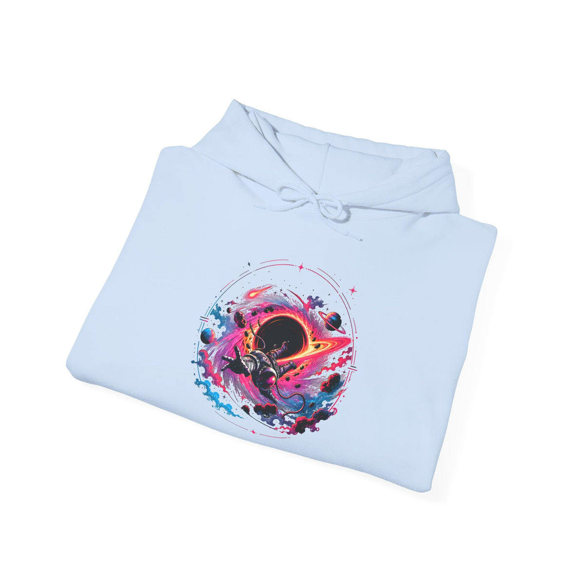 Event Horizon Black Hole Unisex Hoodie.