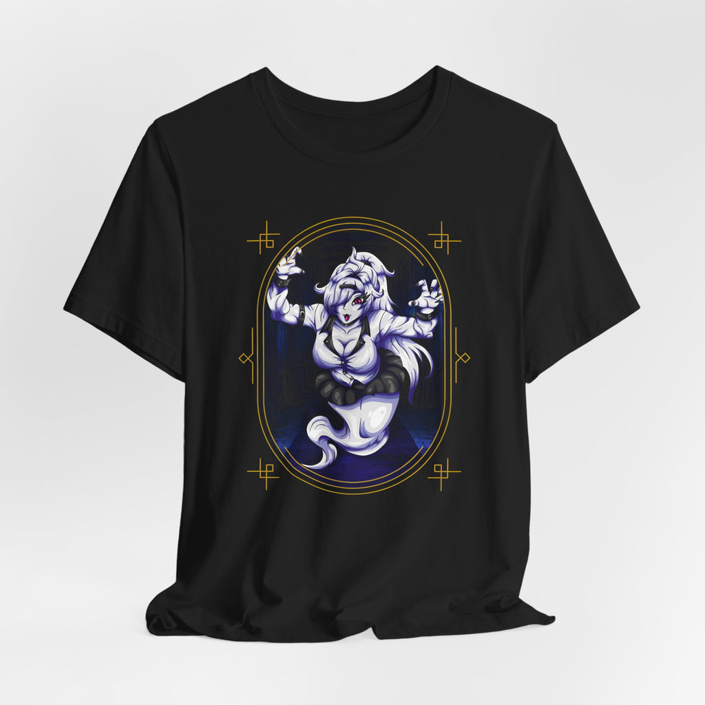 Haunted Beauty Graphic Tee - Anime Streetwear T-Shirt