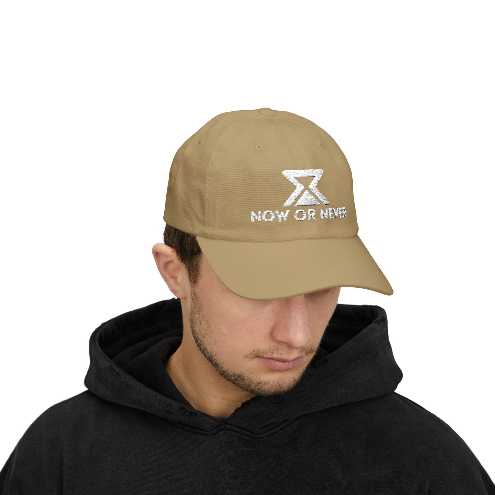 Motivational Hourglass-Style Hat.