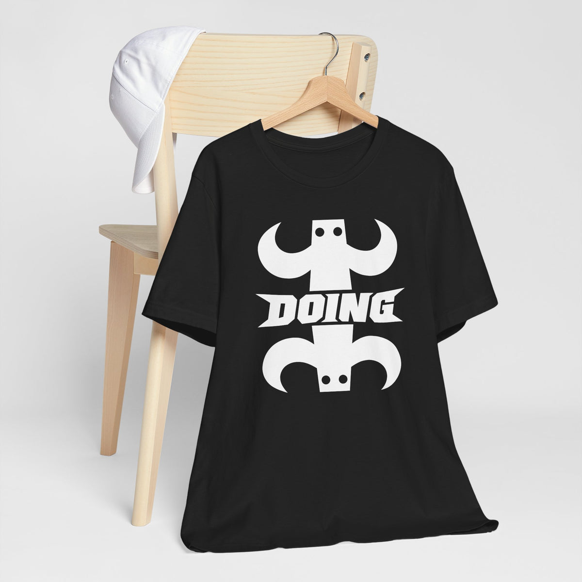 Minimalist Figures "DOING and THINKING" Graphic Tee