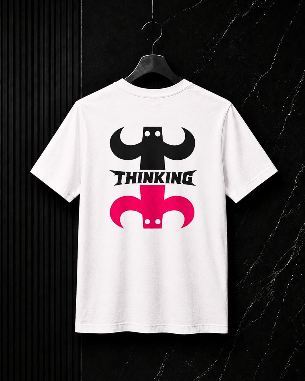 Minimalist Figures "DOING and THINKING" Graphic Tee