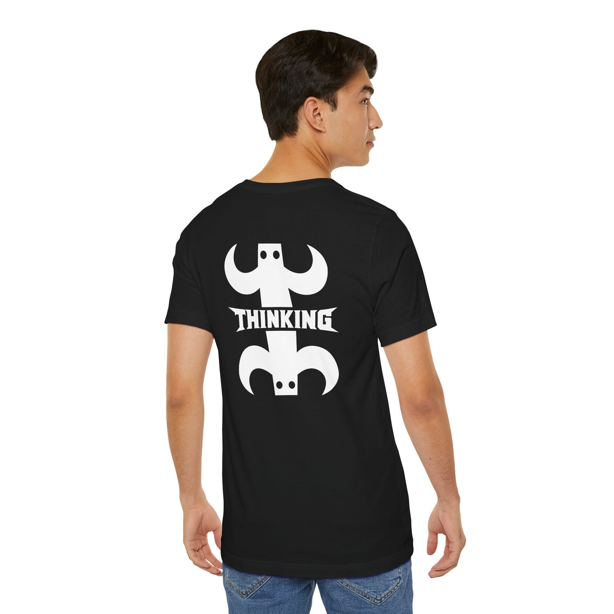 Minimalist Figures "DOING and THINKING" Graphic Tee