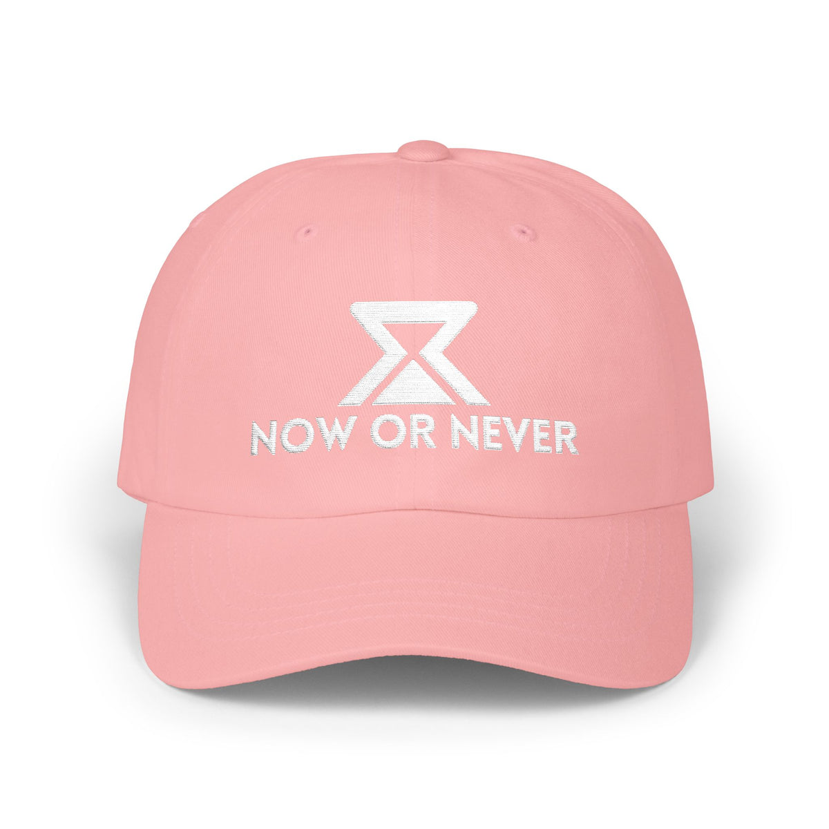 Motivational Hourglass-Style Hat.