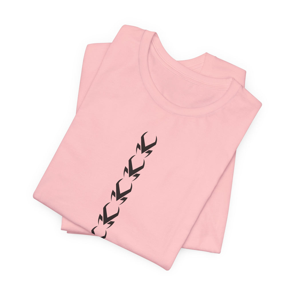 Minimalist Reversible Horns Graphic Tee.