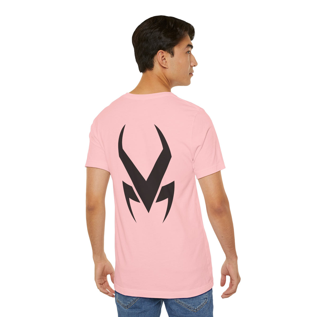 Minimalist Reversible Horns Graphic Tee.