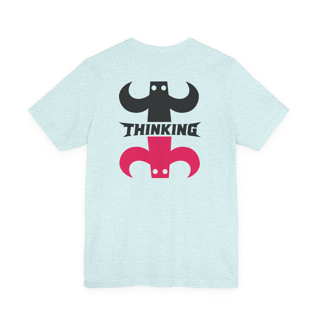 Minimalist Figures "DOING and THINKING" Graphic Tee